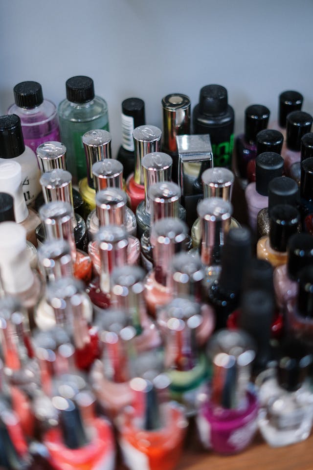 nail polish bottles